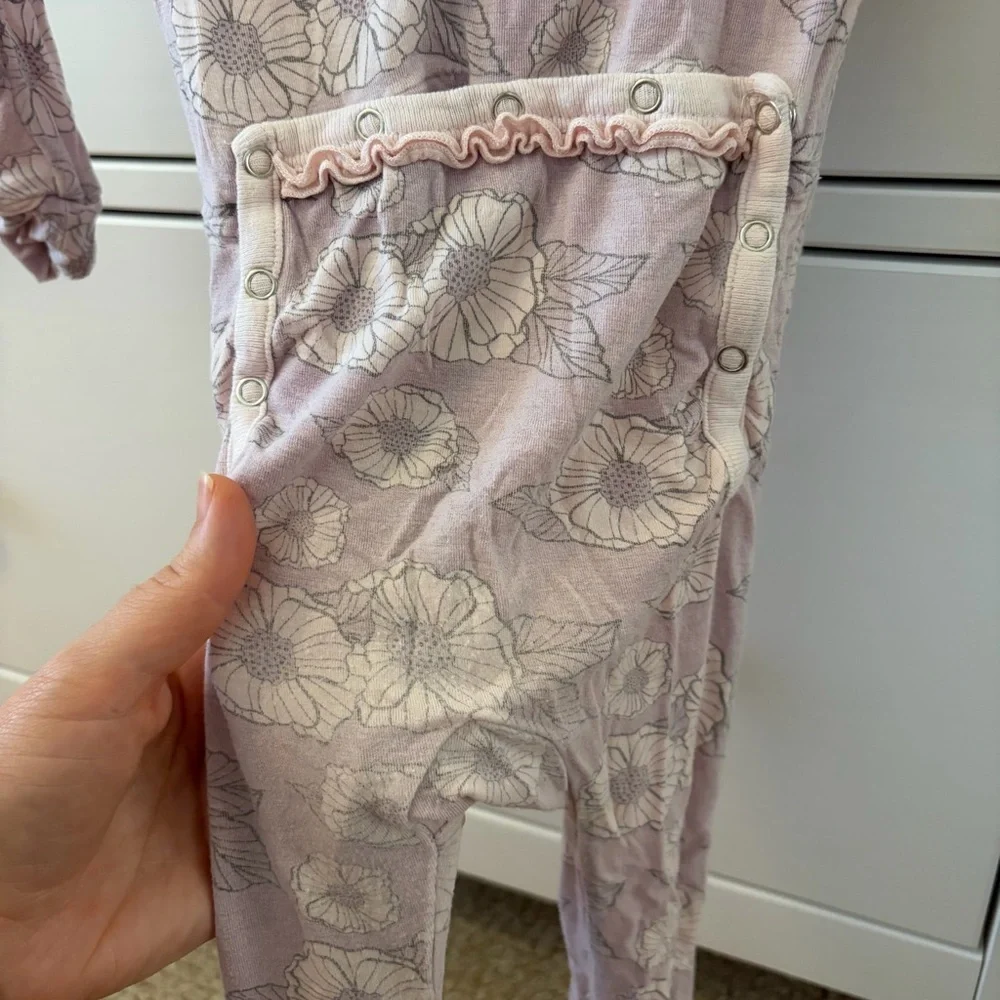 Kickee Pants Floral One Piece Size 12-18 Months